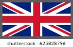 flag of united kingdom  british ... | Shutterstock .eps vector #625828796