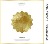premium quality golden label... | Shutterstock .eps vector #1202697829
