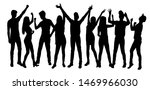 set vector silhouettes men and... | Shutterstock .eps vector #1469966030