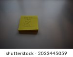 Yellow Notepad Paper With...