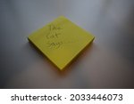 Yellow Notepad Paper With...