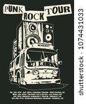 Punk Rock Tour Poster Flyer...