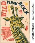 Wild Punk Rock Tour Gig Poster...