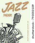 Jazz Parade Flyer Poster Art...
