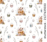 Seamless Pattern With Easter...