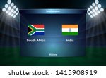 South Africa Vs India Cricket...