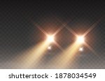 cars flares light effect.... | Shutterstock .eps vector #1878034549