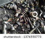 metal gears background   image | Shutterstock . vector #1376550773