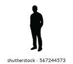 businessman black web icon.... | Shutterstock .eps vector #567244573