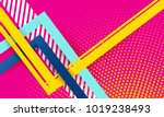lines abstract background  pink ... | Shutterstock .eps vector #1019238493