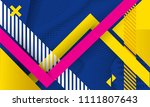   vector abstract background... | Shutterstock .eps vector #1111807643