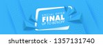 final sale special offer banner ... | Shutterstock .eps vector #1357131740