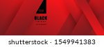 black friday sale red banner... | Shutterstock .eps vector #1549941383
