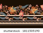 seamless border with indian... | Shutterstock .eps vector #1811505190