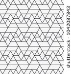  vector seamless pattern.... | Shutterstock .eps vector #1042087843