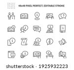 simple set of info and help... | Shutterstock .eps vector #1925932223
