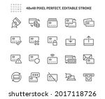 simple set of credit card... | Shutterstock .eps vector #2017118726
