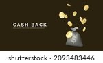money bag with dollar sign and... | Shutterstock .eps vector #2093483446