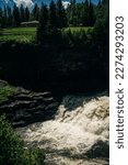 Kakabeka Falls in Thunder Bay, Northern Ontario, Canada. High quality photo