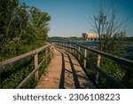 Whitefish Island River Viewpoint in Sault Ste. Marie, CANADA. High quality photo