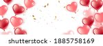 happy valentine's day. gel... | Shutterstock .eps vector #1885758169