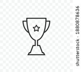 trophy champions cup icon... | Shutterstock .eps vector #1880878636