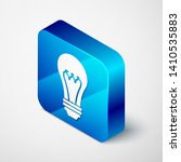 isometric light bulb icon... | Shutterstock .eps vector #1410535883