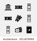 set museum building  ticket ... | Shutterstock .eps vector #2011878983