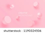 creative minimal background... | Shutterstock .eps vector #1190324506