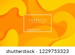 creative banner design dynamic... | Shutterstock .eps vector #1229753323