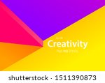 colorful background with... | Shutterstock .eps vector #1511390873