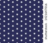 american patriotic seamless... | Shutterstock .eps vector #1421647016