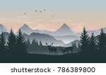 Vector Landscape With...