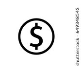 money vector icon | Shutterstock .eps vector #649348543