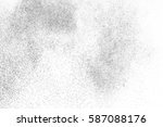black particles explosion... | Shutterstock . vector #587088176