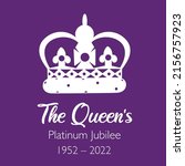 the queen's platinum jubilee... | Shutterstock .eps vector #2156757923