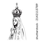 Our Lady Of Fatima Illustration ...