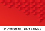 red abstract modern square... | Shutterstock .eps vector #1875658213