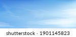 blue sky with altostratus... | Shutterstock .eps vector #1901145823