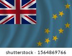 the national flag of tuvalu.... | Shutterstock .eps vector #1564869766