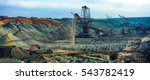Open Pit. Opencast Manganese...