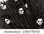 A halloween holiday masks...