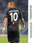 Small photo of ROME, ITALY - NOVEMBER 2,2017: Westey Sneijder during Uefa Europa League SS Lazio Vs Nizza at the Olimpic Stadium on November 2, 2017 in Rome.