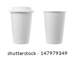 Coffee Cup On White Background