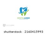 k logo dentist for branding... | Shutterstock .eps vector #2160415993