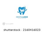 w logo dentist for branding... | Shutterstock .eps vector #2160416023
