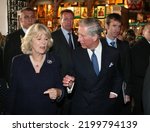 Small photo of KRAKOW, POLAND - APRIL 29, 2008: Prince Charles and Camilla Parker Bowles visiting Cracow in Poland.