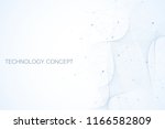 scientific molecule background... | Shutterstock .eps vector #1166582809
