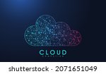 cloud computing technology... | Shutterstock .eps vector #2071651049