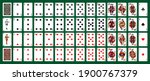 poker playing cards  full deck  ... | Shutterstock .eps vector #1900767379